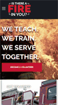 Mobile Screenshot of fireinyou.org