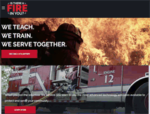 Tablet Screenshot of fireinyou.org